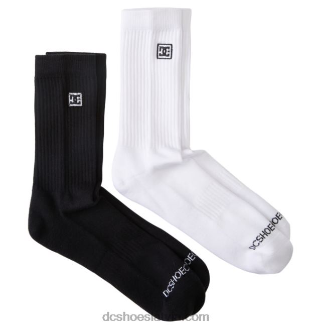 N008N123 vīriešu dc 2-pack crew zeķes balts DC Shoes
